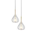 Loft Industry Modern - Gold Glass Drops